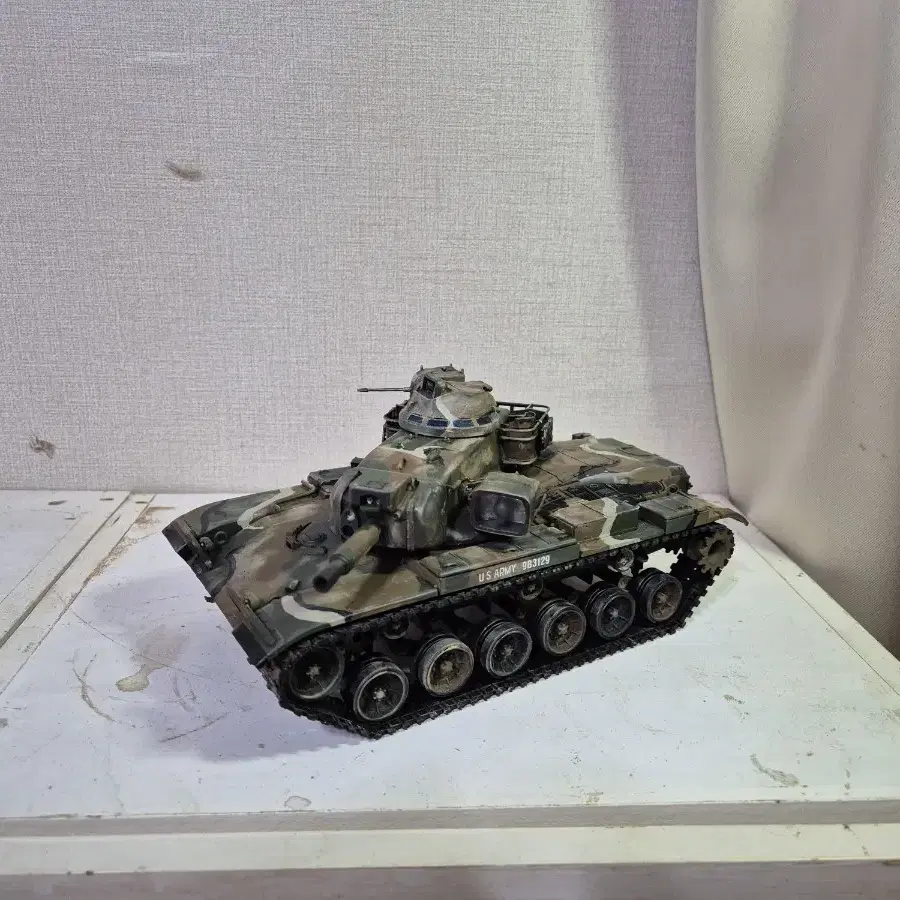 아카데미 1/35 M60A2 패튼 프라모델 도색작