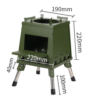 캠핑 조립식 화로대 방풍스토브