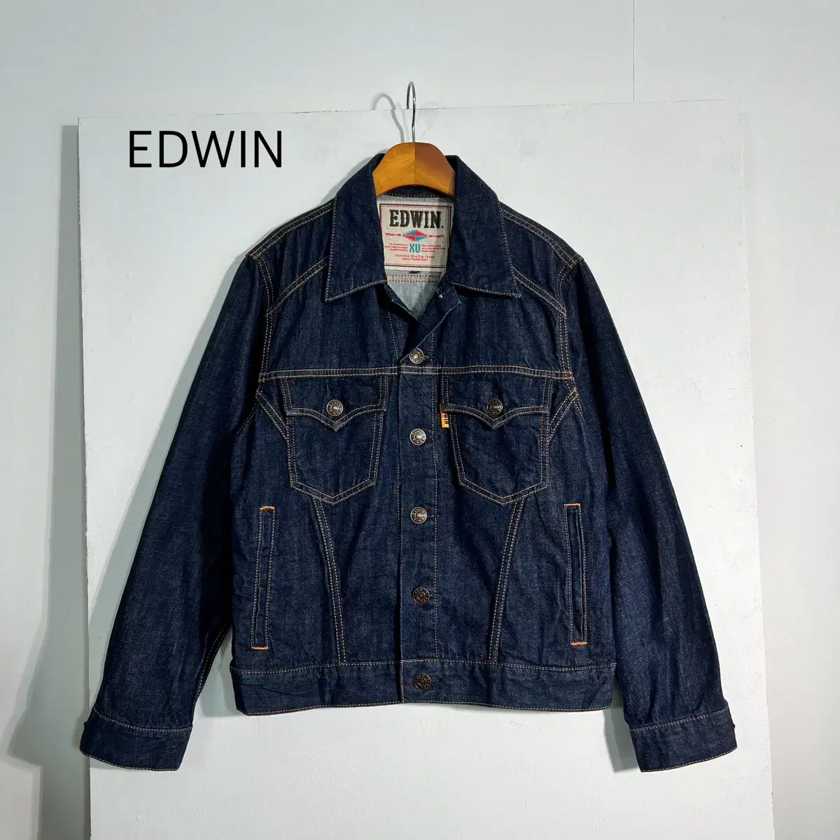 EDWIN 에드윈 데님자켓 청자켓