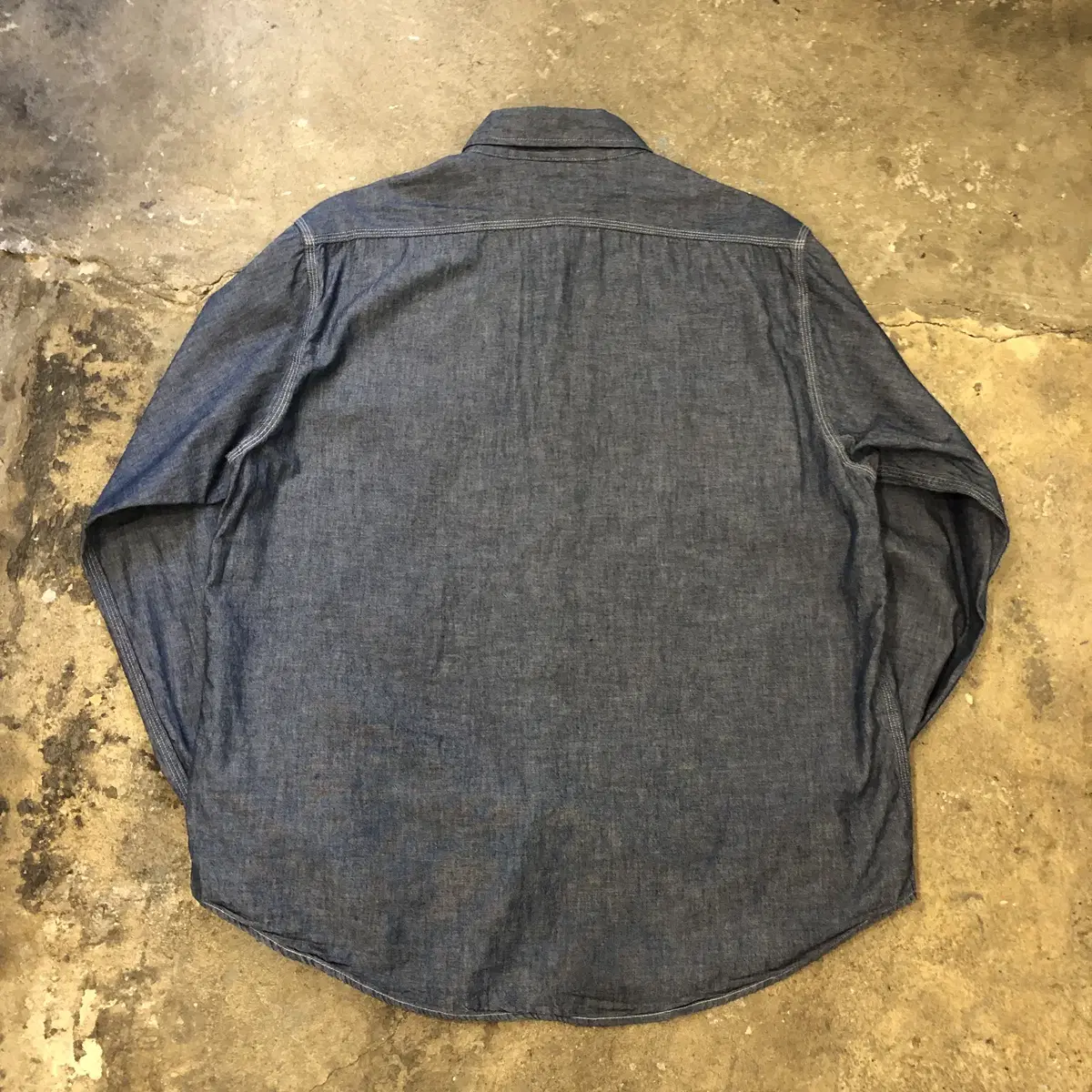 Sugarcane Chambray shirt Japan made