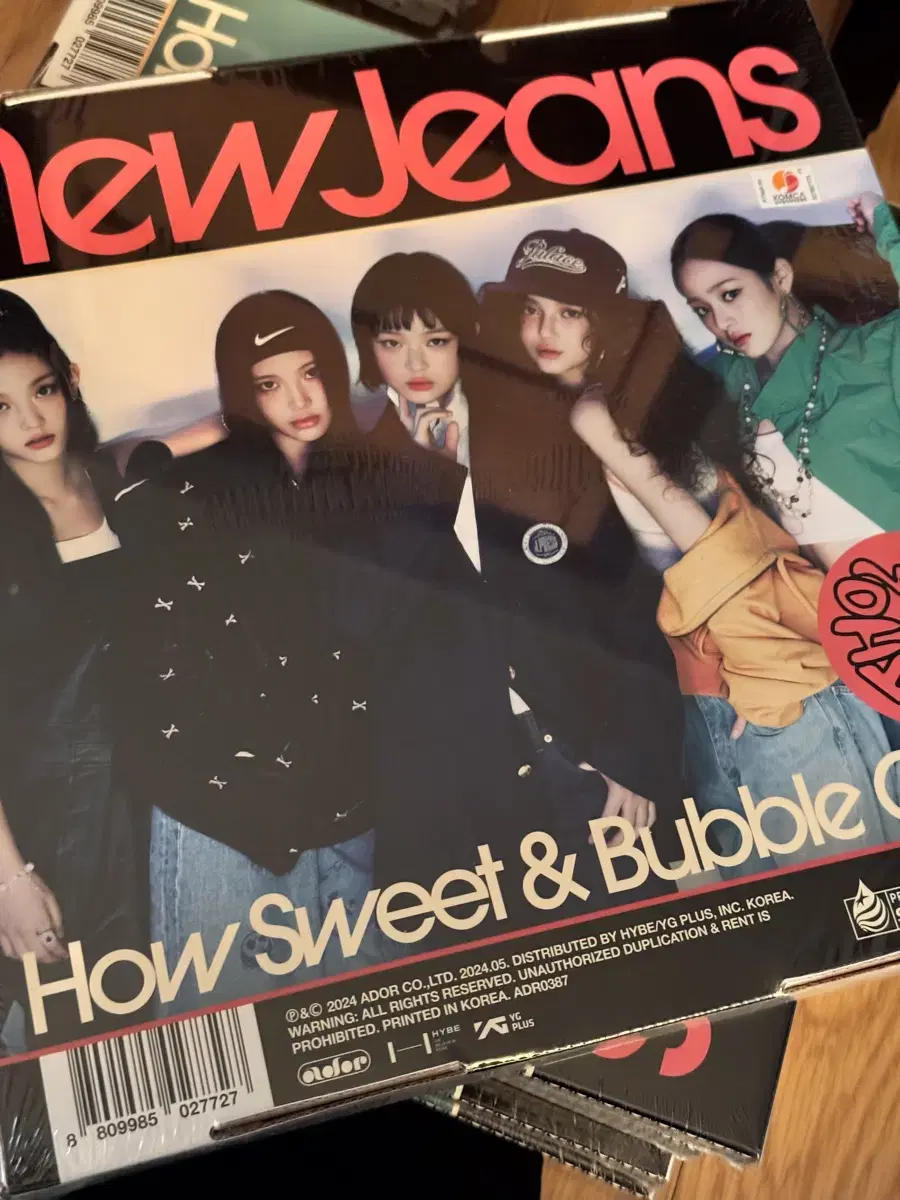 [NewJeans]뉴진스 How sweet 앨범 단체ver.