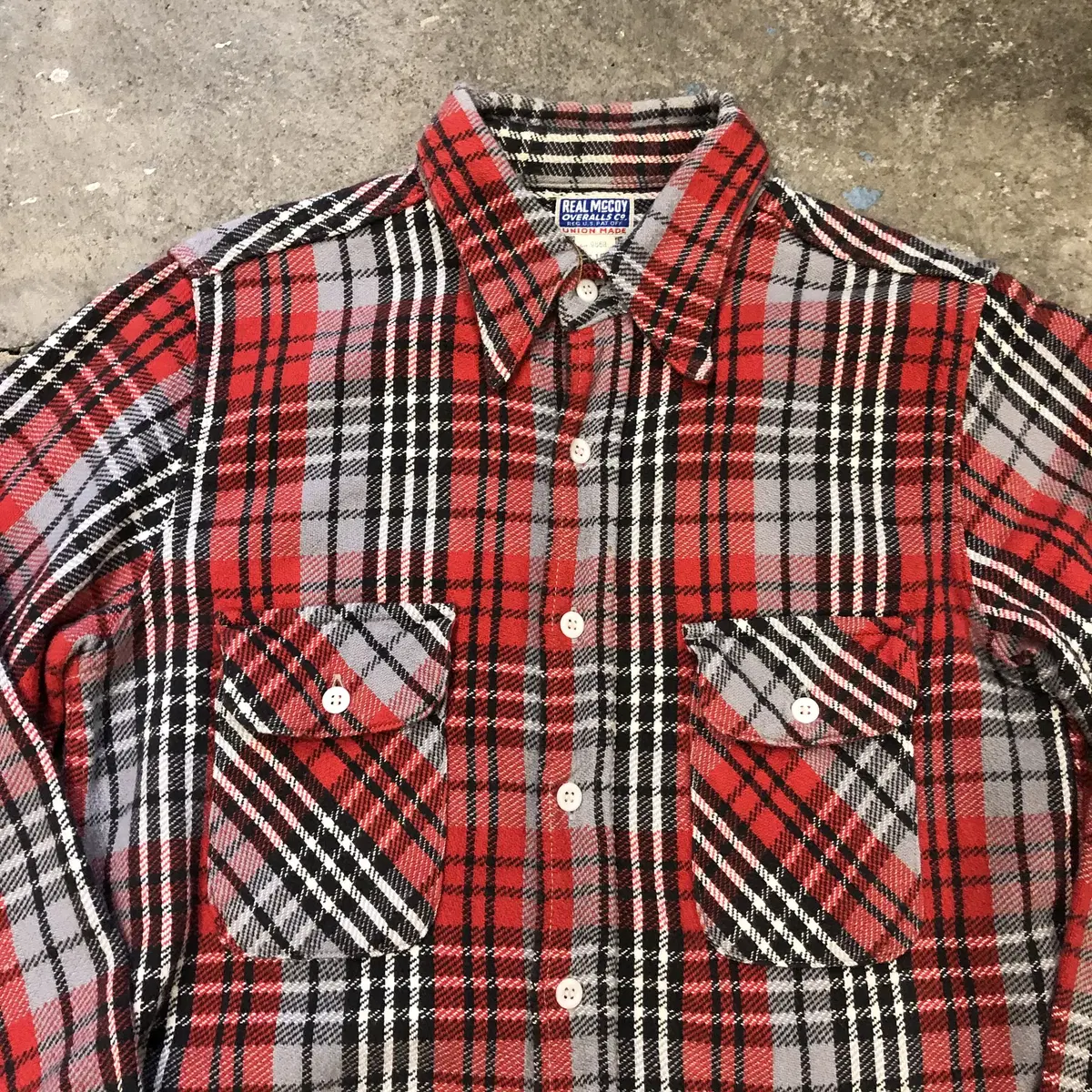 Real McCoy Flannel Japan made