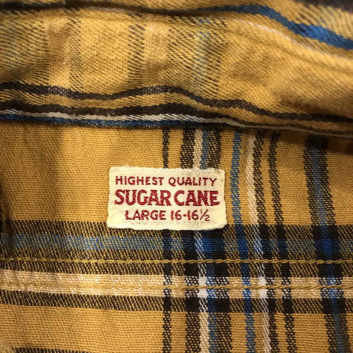 Sugarcnae flannel Japan made