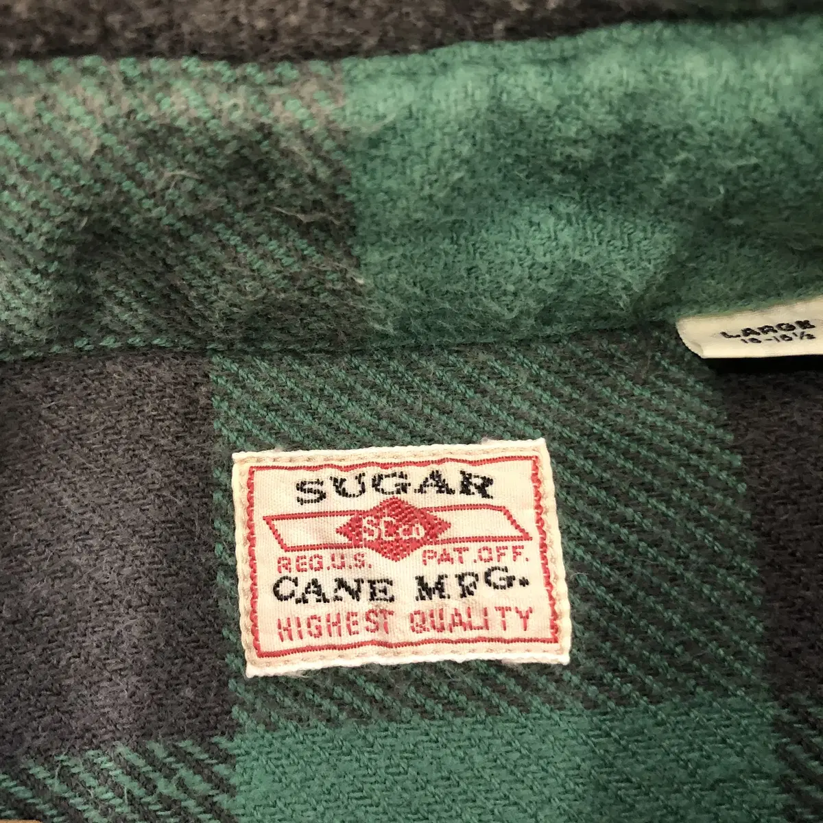 Sugarcane flannel Japan made