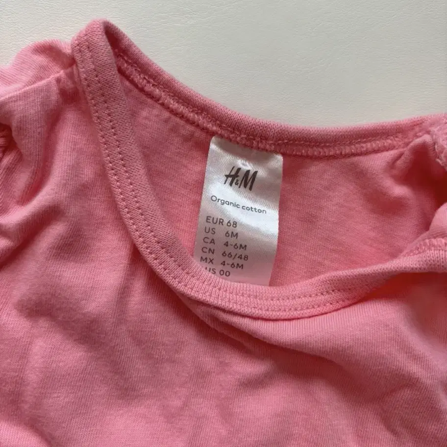 H&M 바디수트 4-6m