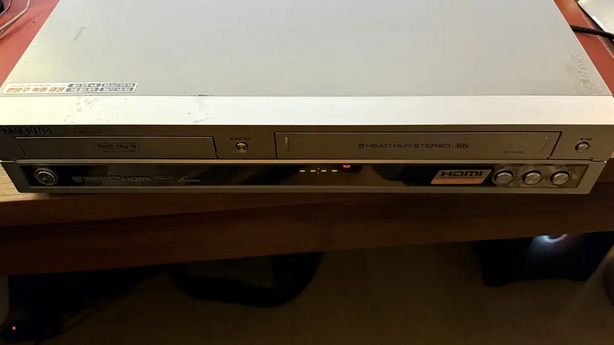 삼성 SVCR6500 VHS DVD 레코드 데크