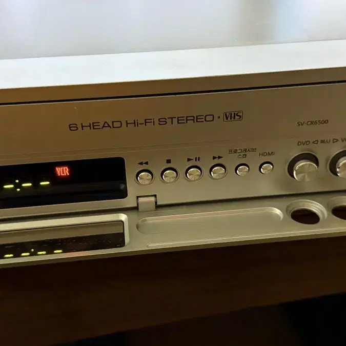 삼성 SVCR6500 VHS DVD 레코드 데크