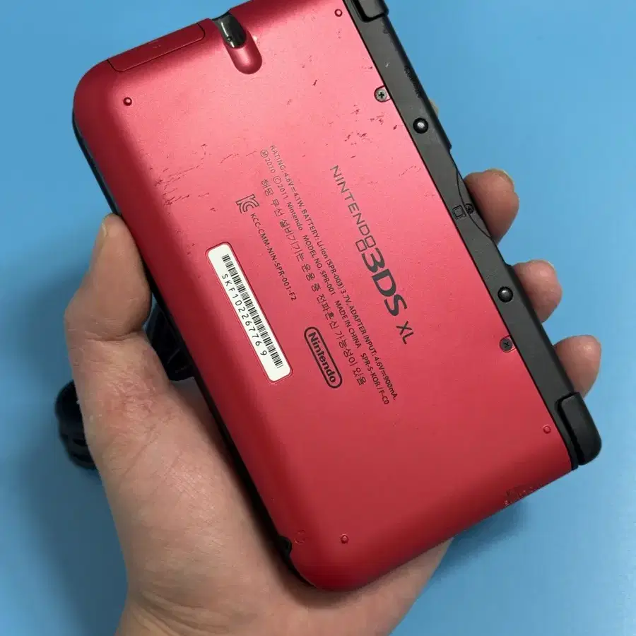 닌텐도 3DSXL 레드 A급 (포켓무버,포켓몬뱅크 정품내장)