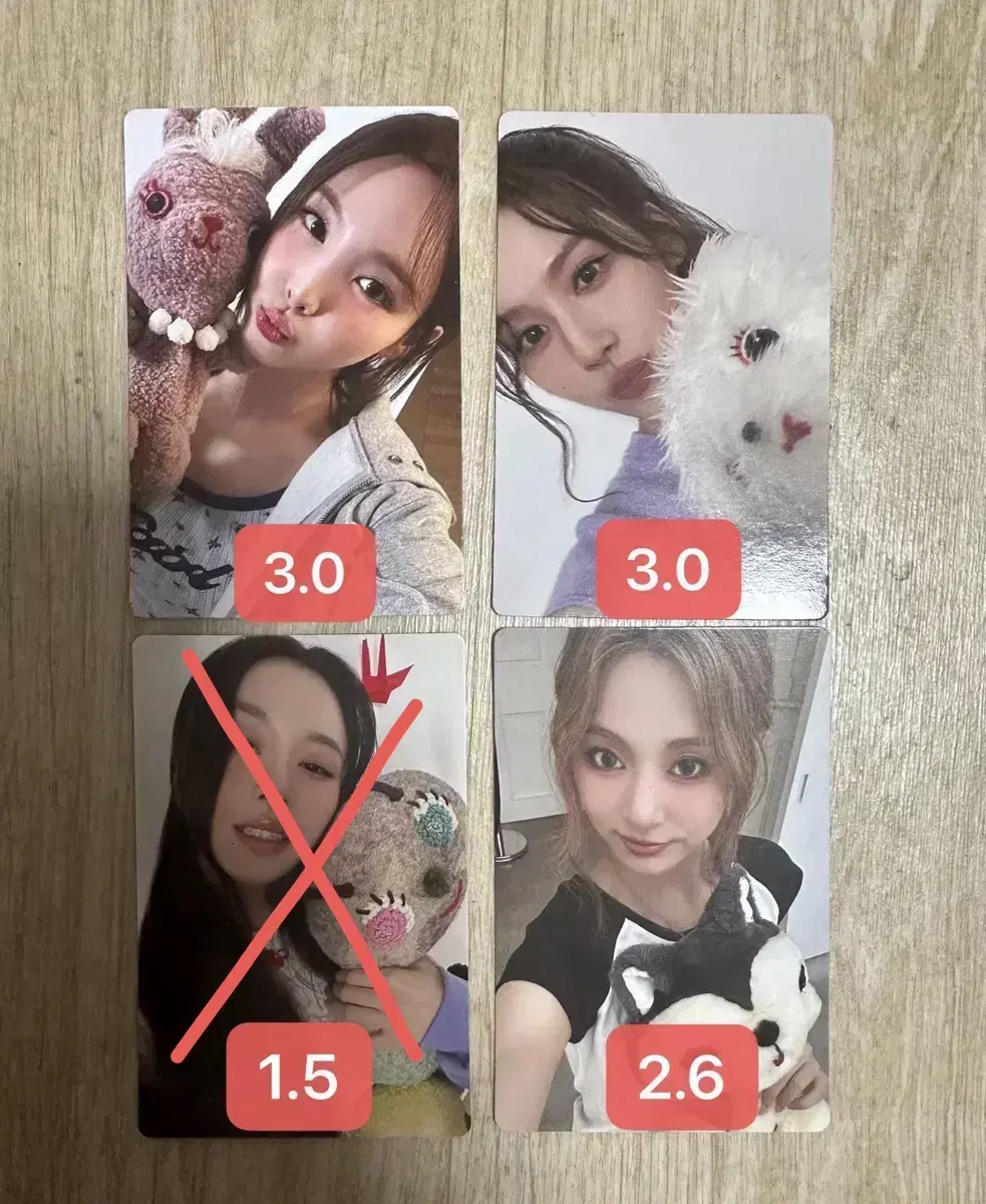 WTS twice showcase showcase AdmissionPhotocard transfer