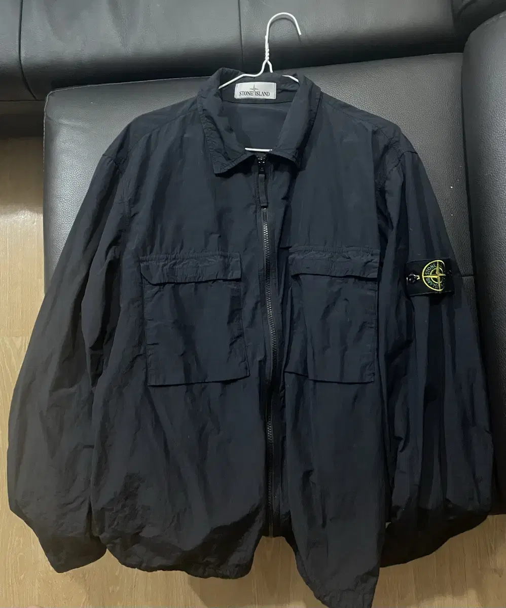 Stone Island Nylon Overshirt XL Navy