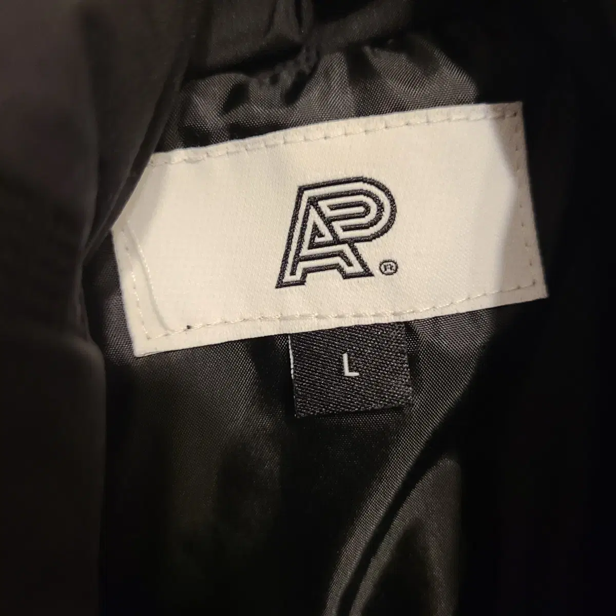 A&P 알비노 앤 프레토 PUFF VEST BLACK L사이즈 중고