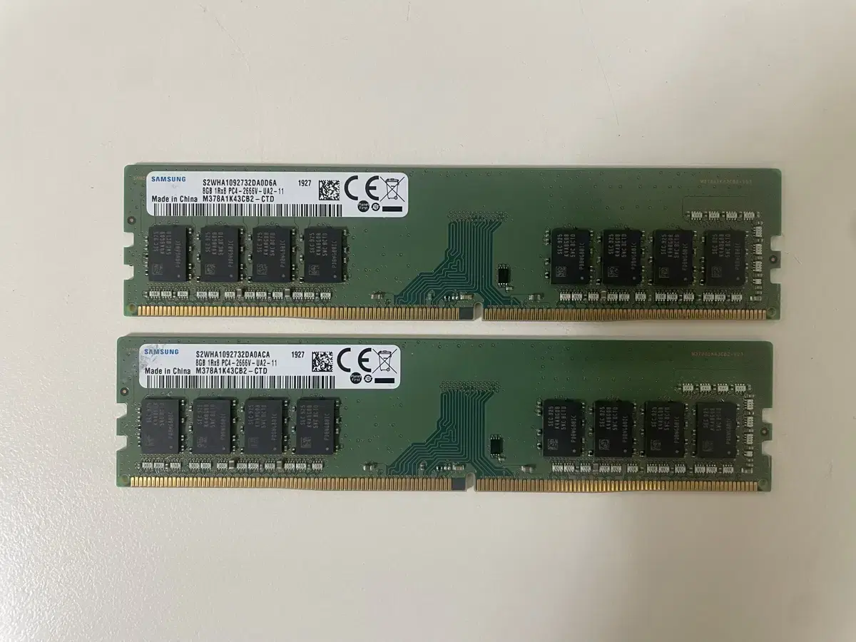 삼성 DDR4 16GB (8*2) 2666 택포