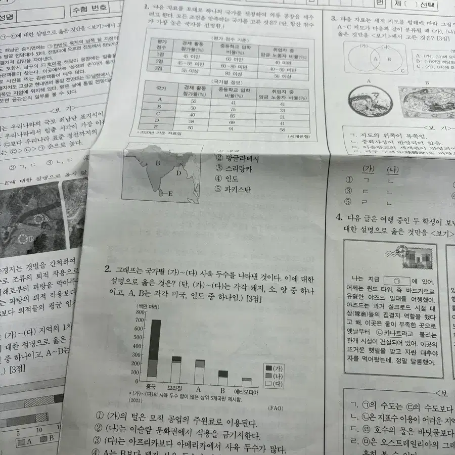 더 프리미엄(더프) 모의고사 한지 세지