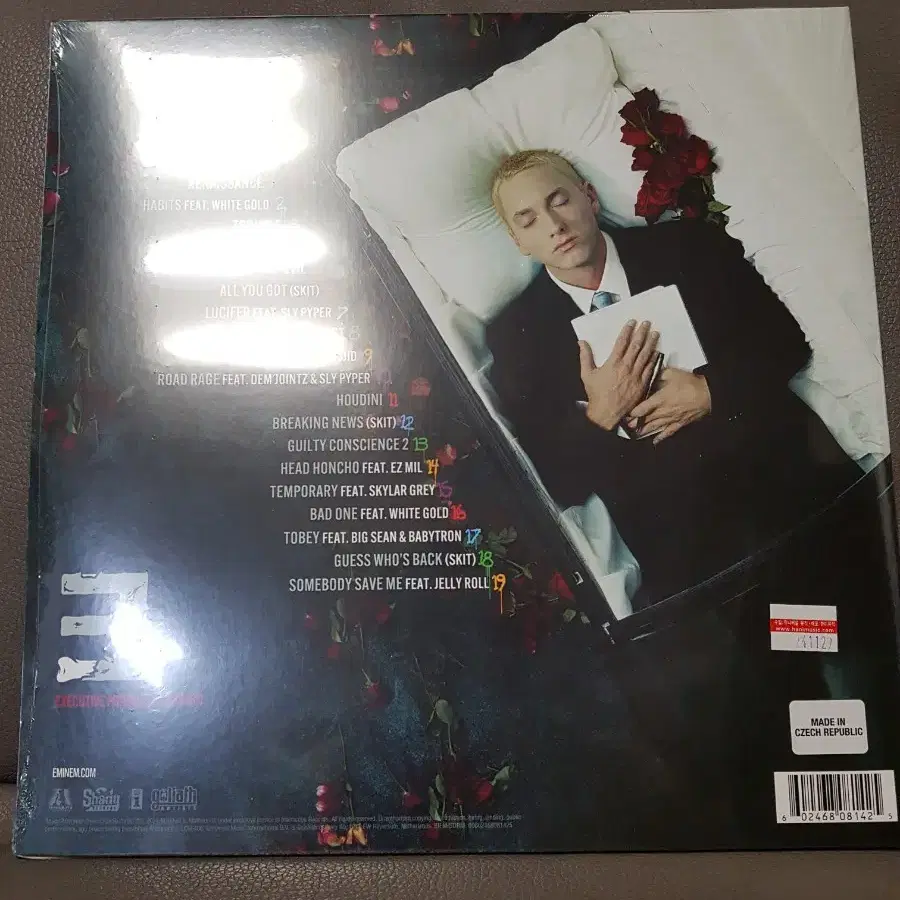 eminem the death of slim shady 미개봉신품LP