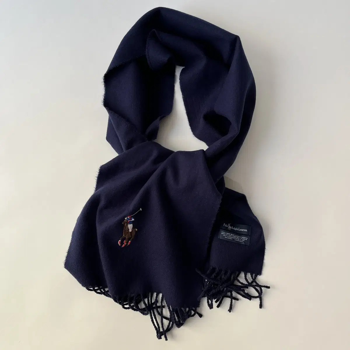 POLO RALPH LAUREN Lamswool 100% Muffler