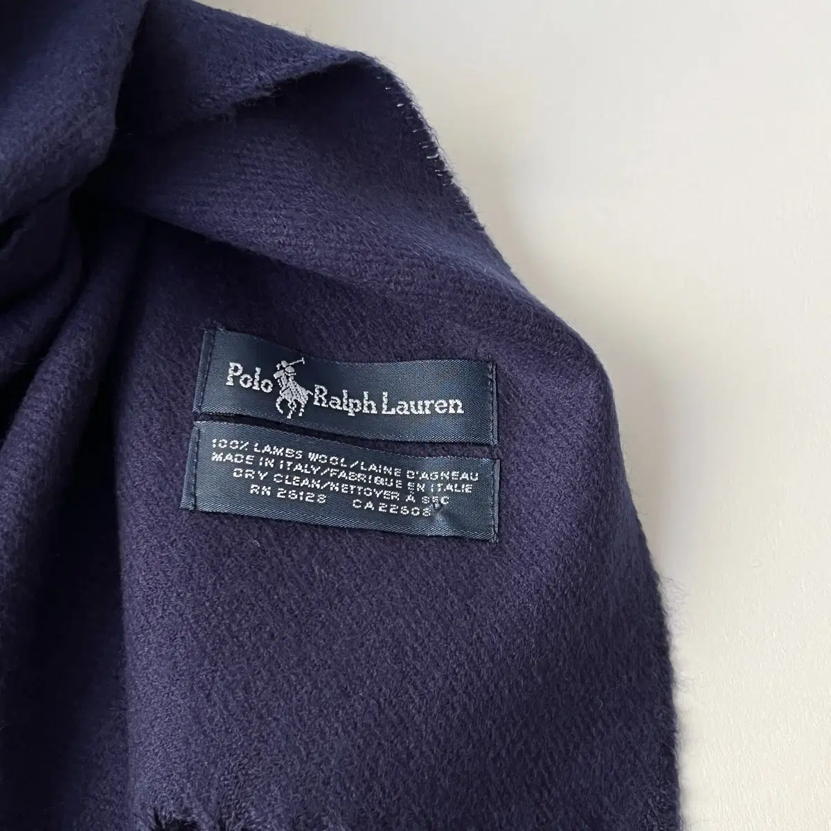 POLO RALPH LAUREN Lamswool 100% Muffler