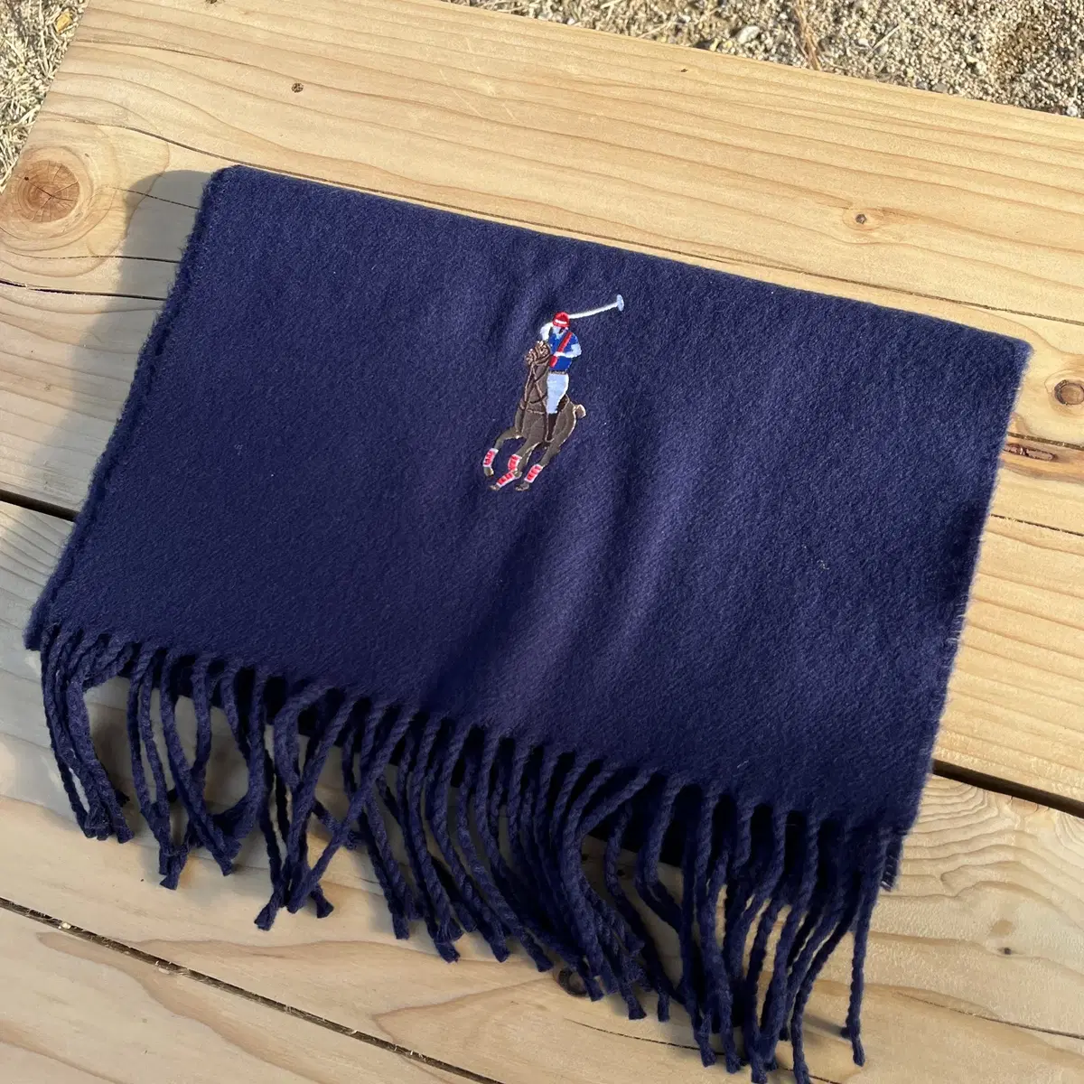 POLO RALPH LAUREN Lamswool 100% Muffler