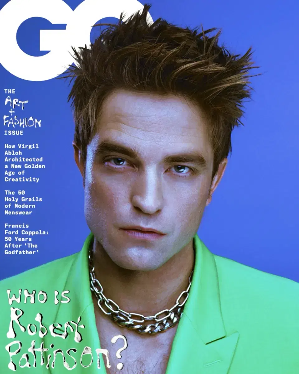 GQ UK Robert Pattinson 메인표지 로버트패틴슨 지큐 매거