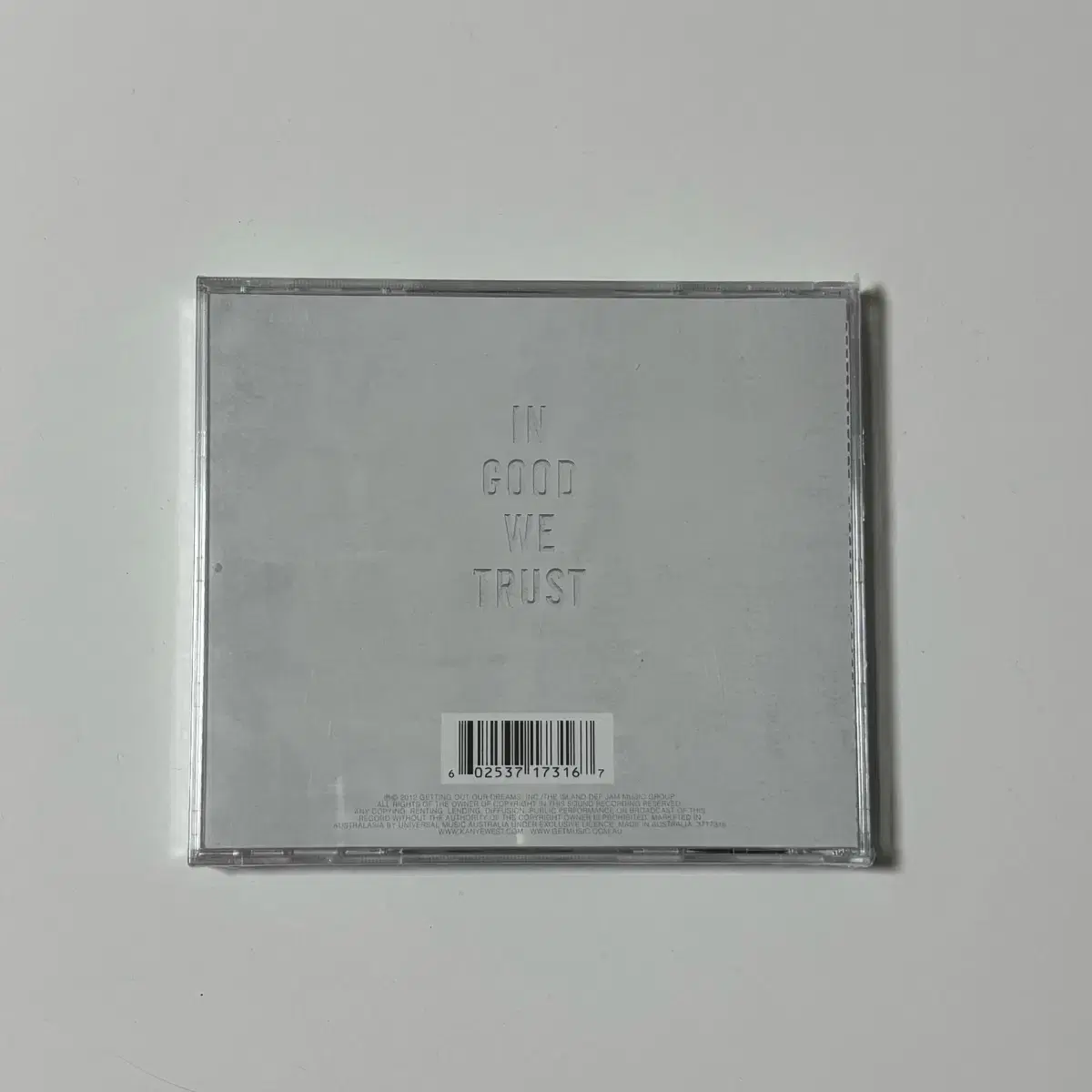 칸예 웨스트 - Good music Cruel Summer 미개봉 Cd