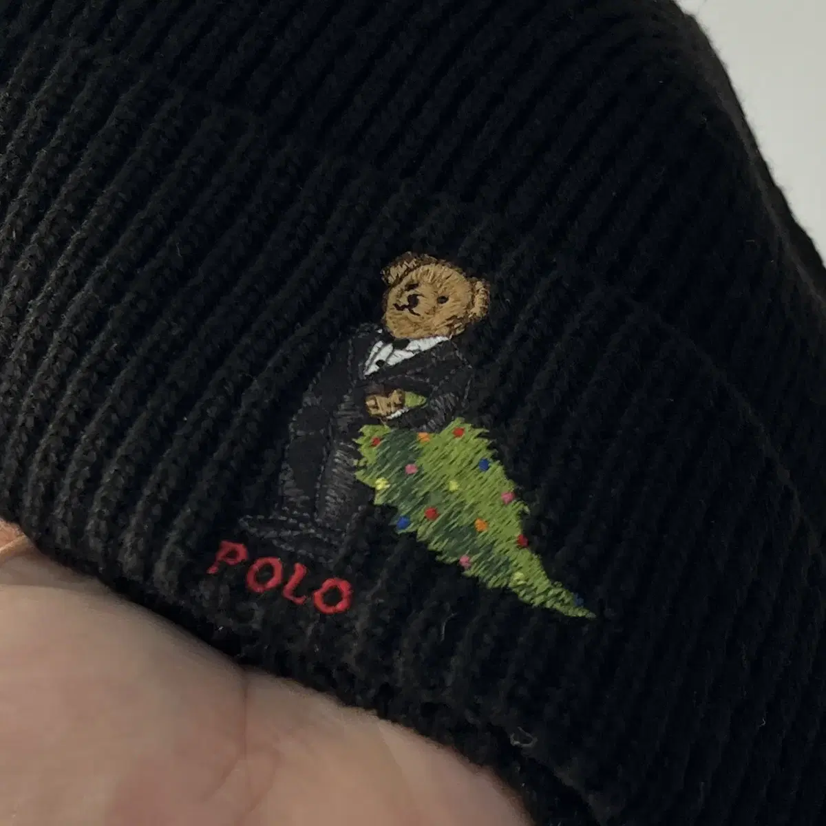 POLO RALPH LAUREN  Christmas Tree Beanie