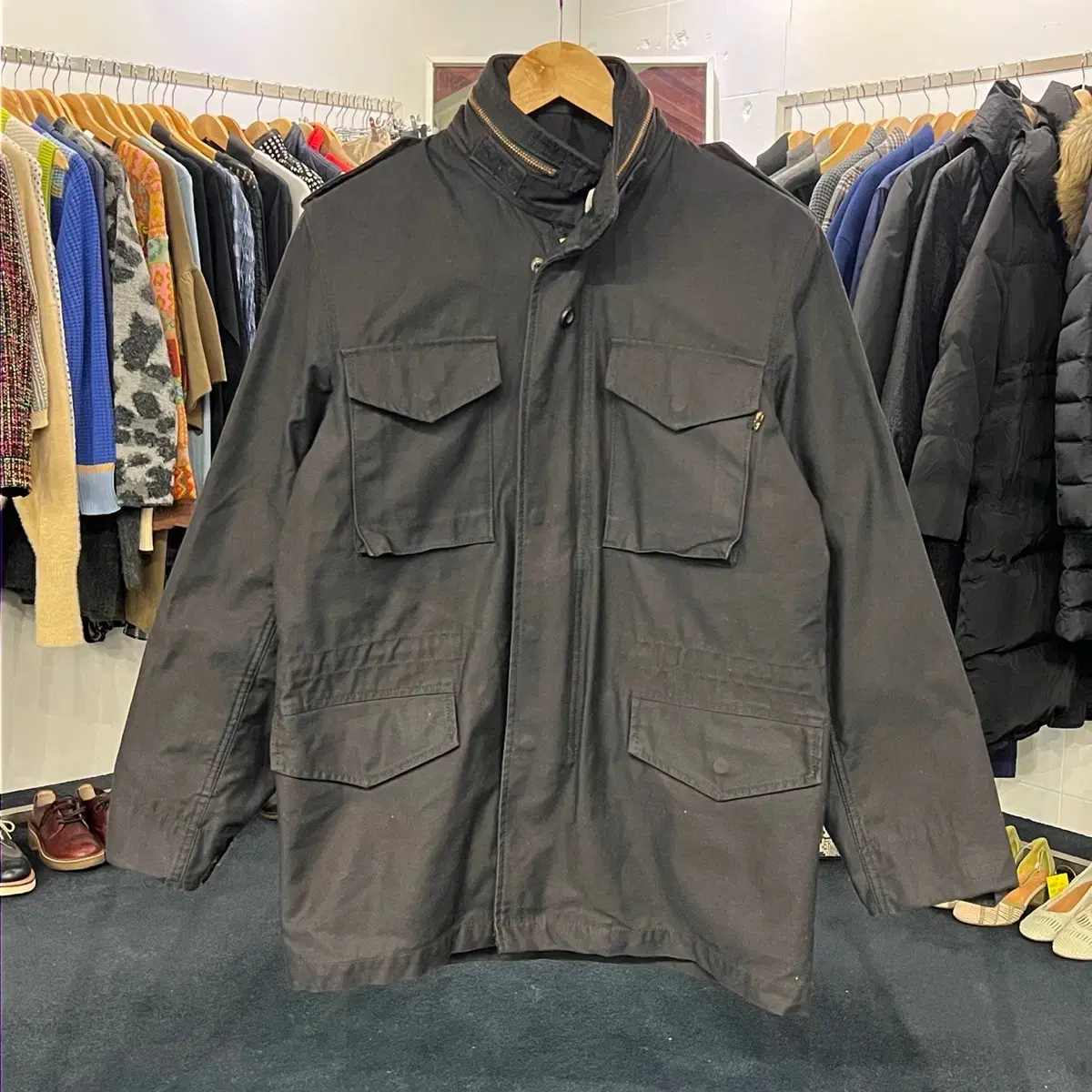 [Takpo] [M] Alpine Industry ECWCS M65 Field Jacket Black