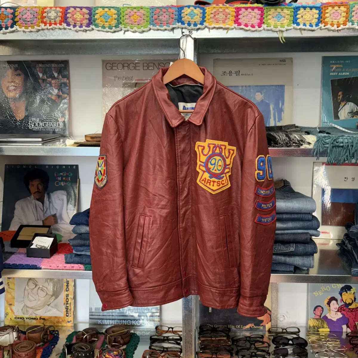 90's Astro Leather jacket