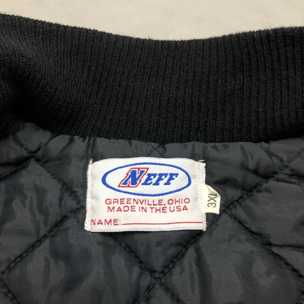 neff 미국 usa 빈티지 바시티 자켓 3XL