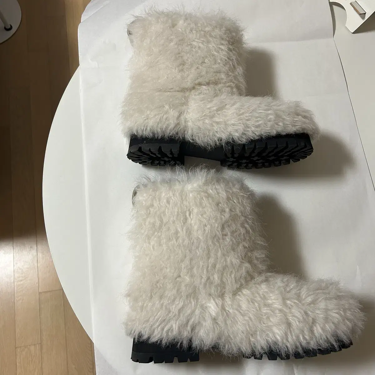 더바넷 에코 퍼부츠 eco fur boots