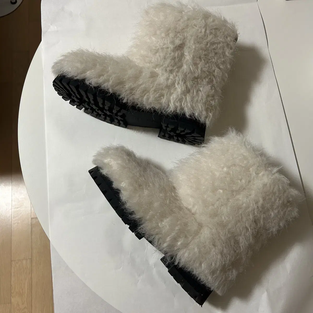 더바넷 에코 퍼부츠 eco fur boots