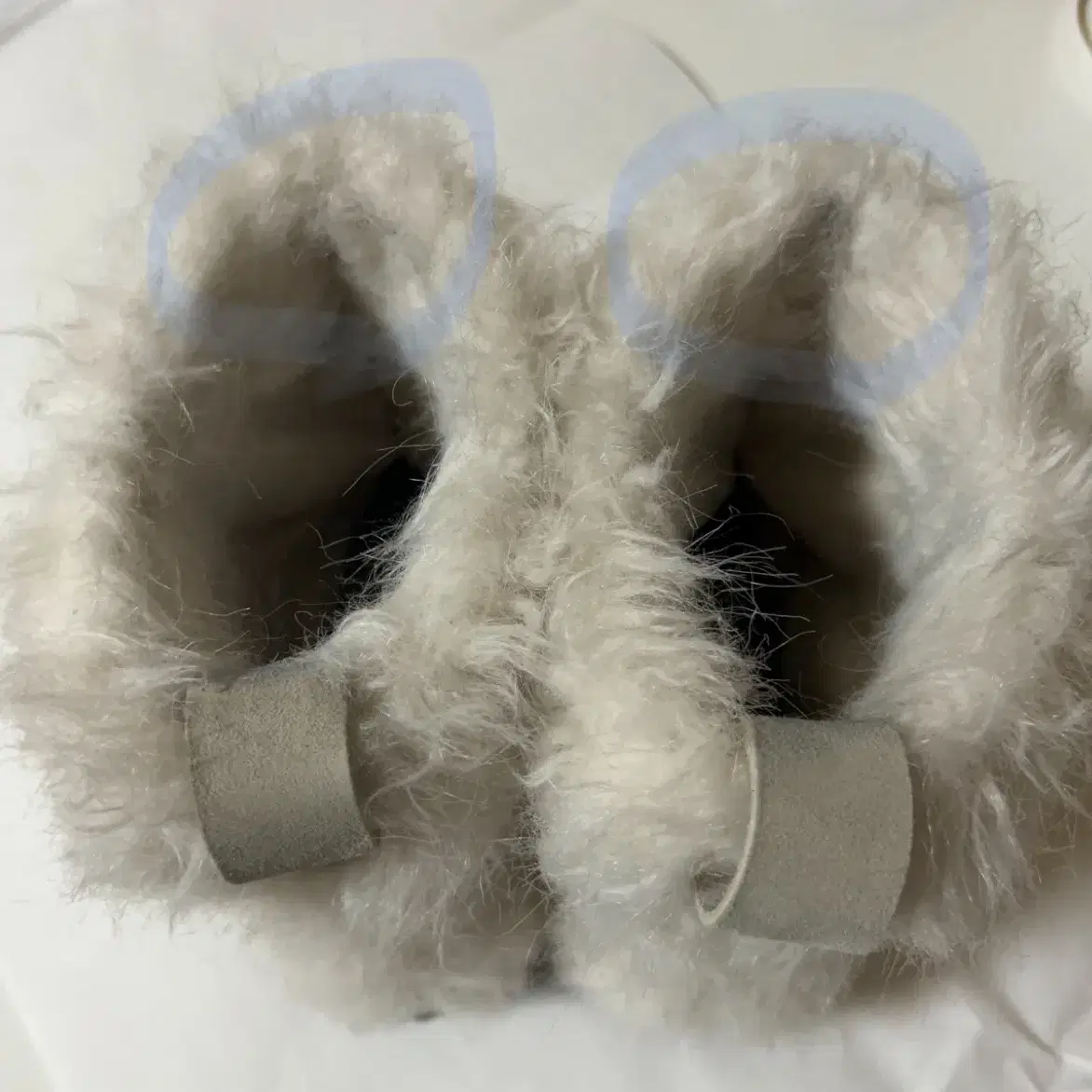 더바넷 에코 퍼부츠 eco fur boots