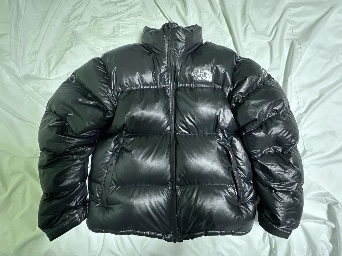 The North Face Quantum Nopsie Jacket Black Glossy Padded 2023 Size L