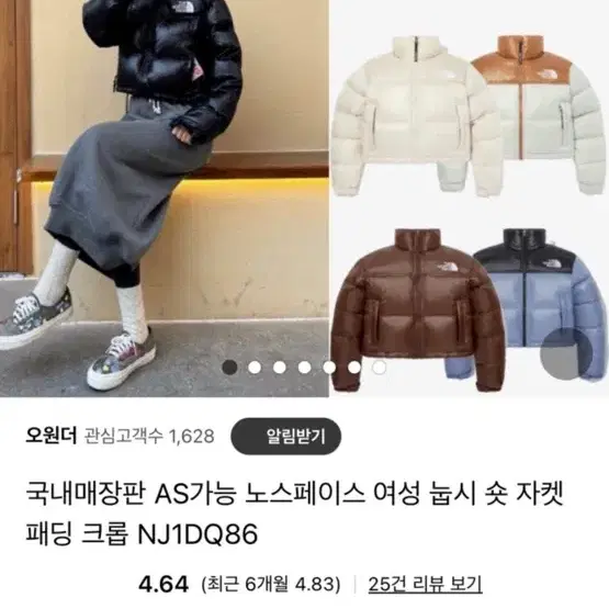 노스페이스 패딩