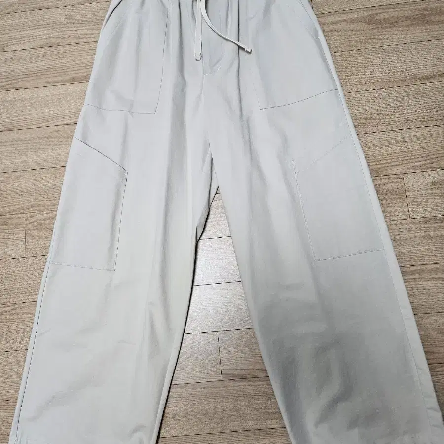 노운 wide banding cargo pants ivory 2사이즈