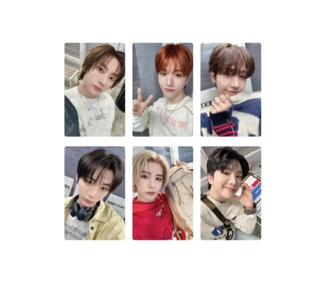 boynextdoor concert photocard tc buncheol sungho liu myung jaehyun taesan yihan woonhak