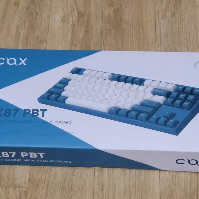 COX CK87 PBT 키보드  [터키쉬/청축]