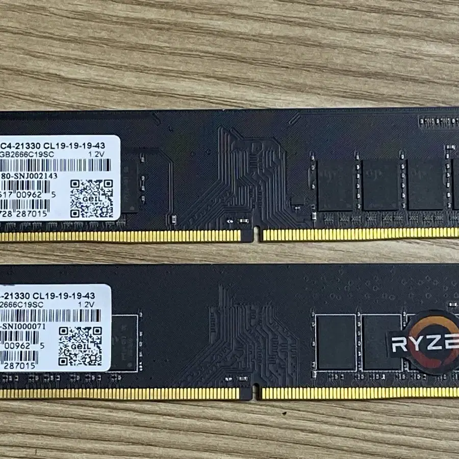 DDR4-2666.GEIL 8GB(4GBx2)