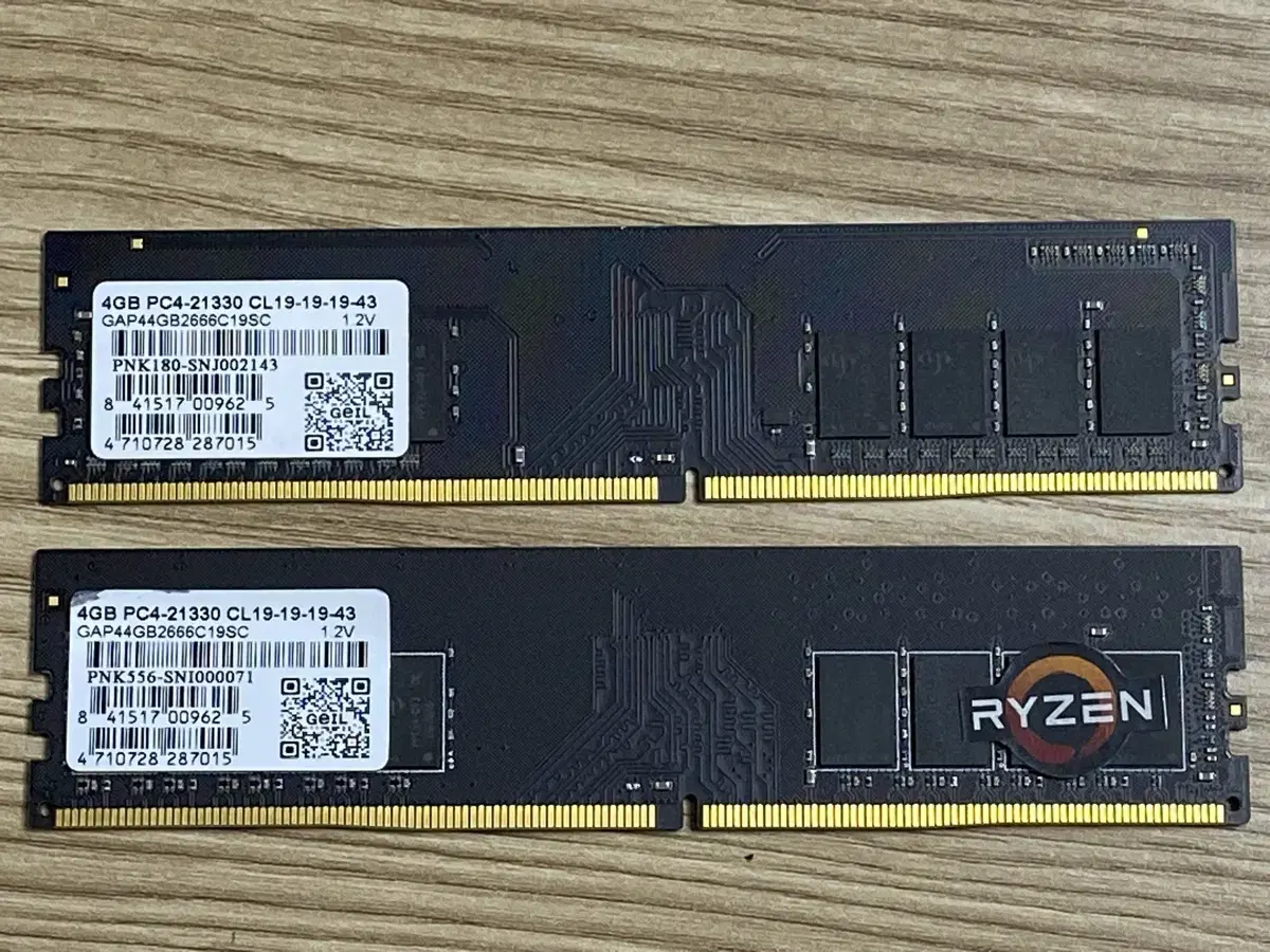 DDR4-2666.GEIL 8GB(4GBx2)