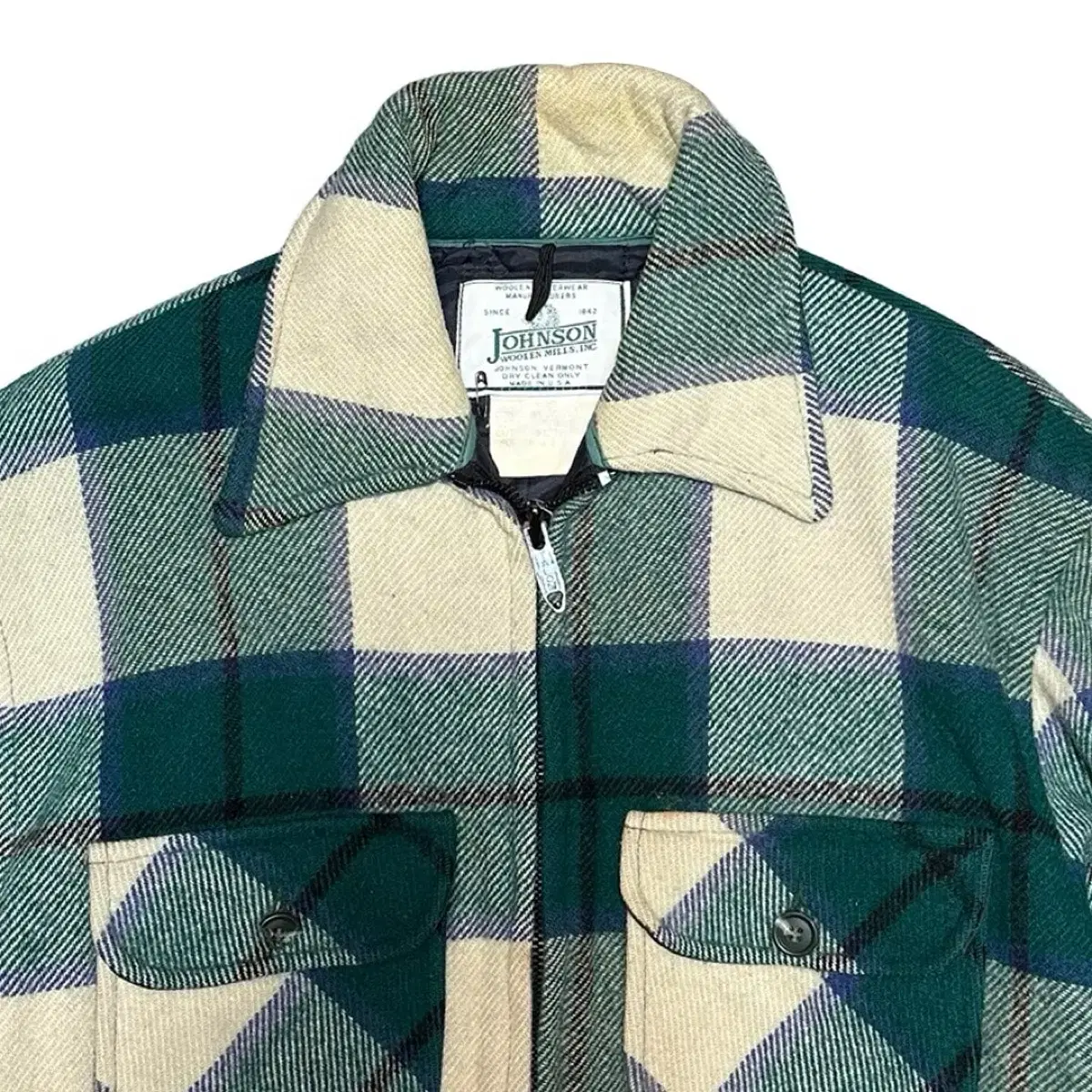 [100]80s Johnson Woolen Mills 맥키노 자켓