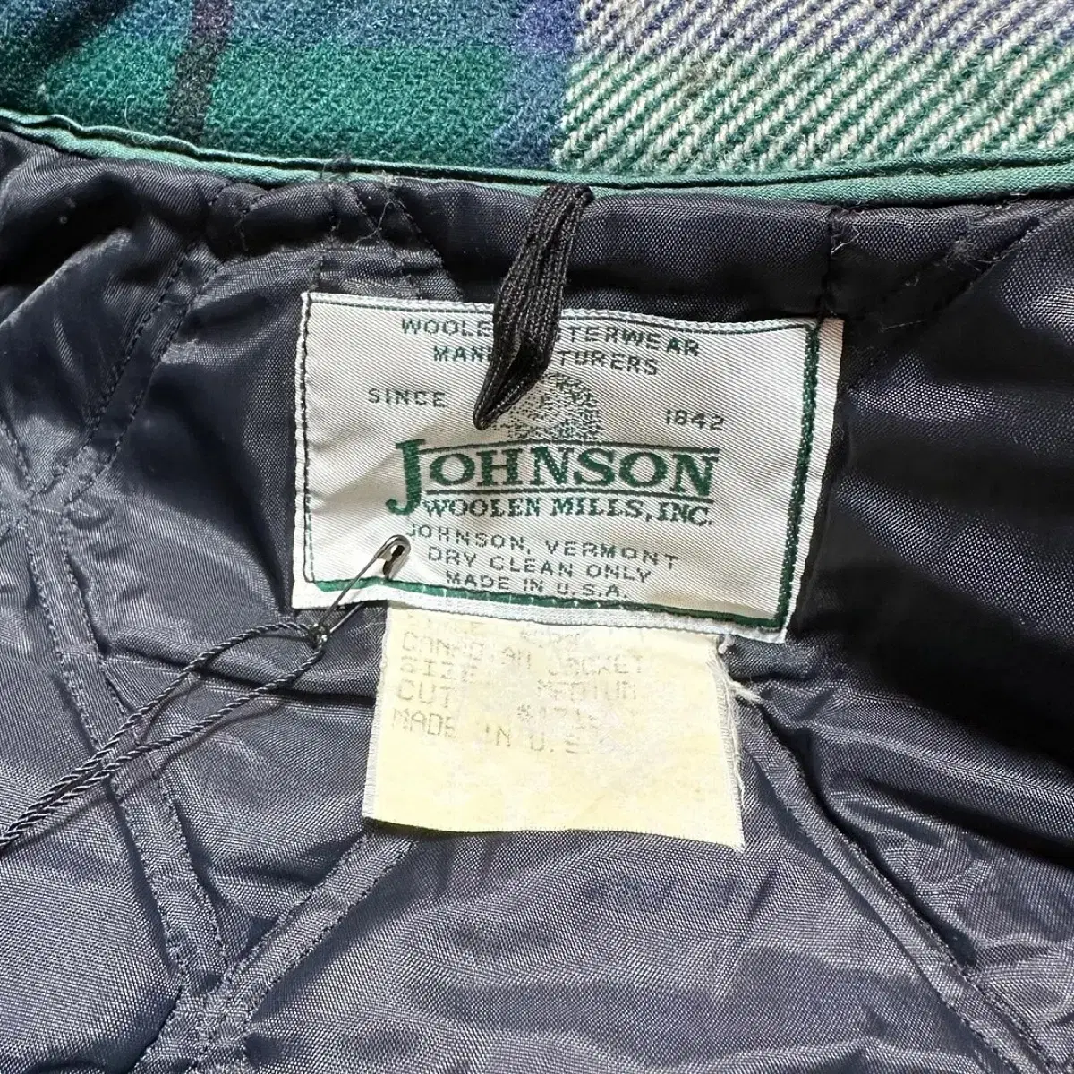 [100]80s Johnson Woolen Mills 맥키노 자켓