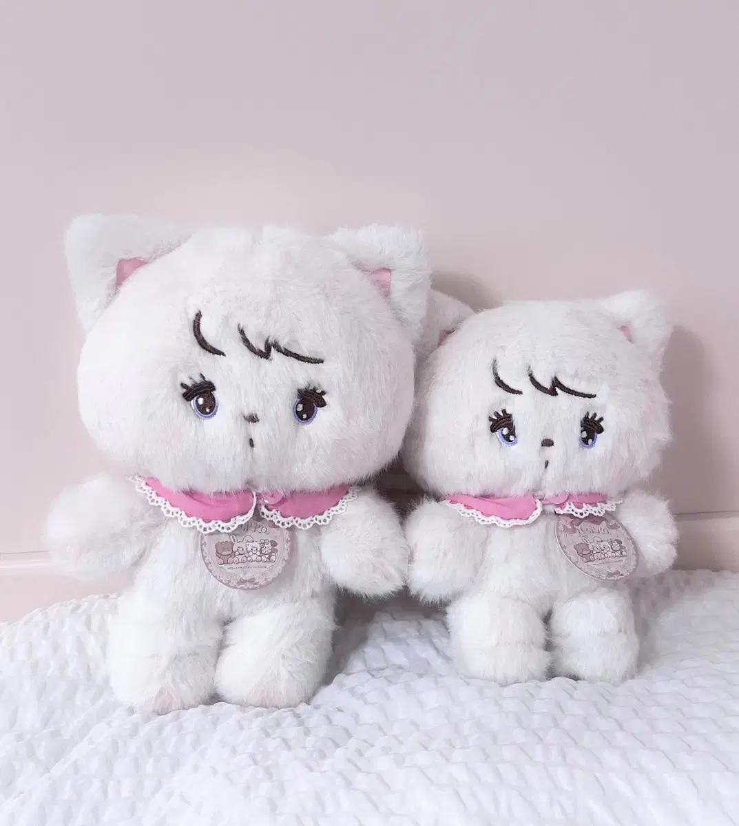 미코 캐릭터즈 mikko 무스 (고양이) 인형 20cm 뼈깅