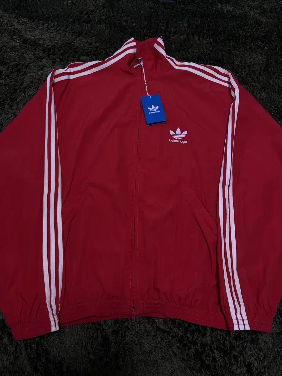 [Quick sale] Balenciaga x Adidas Tracksuit Jacket Red