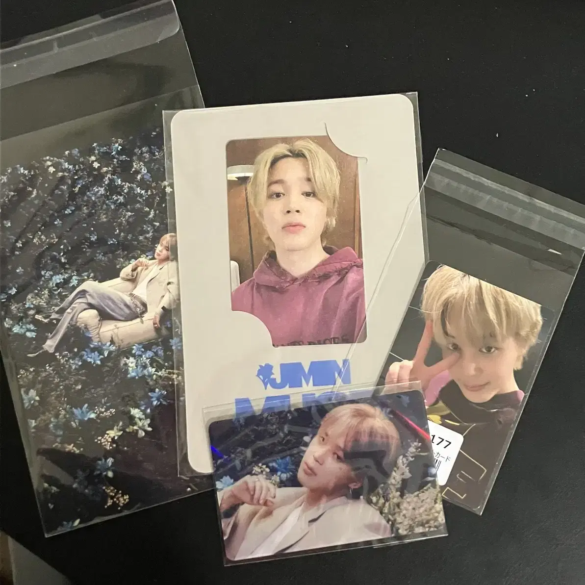 지민 뮤즈 일본 특전 포카 muse 방탄