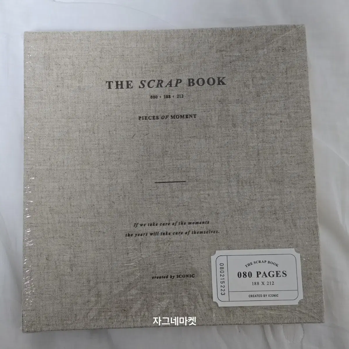 아이코닉 스크랩북 The scrap book 다이어리 iconic무인양품