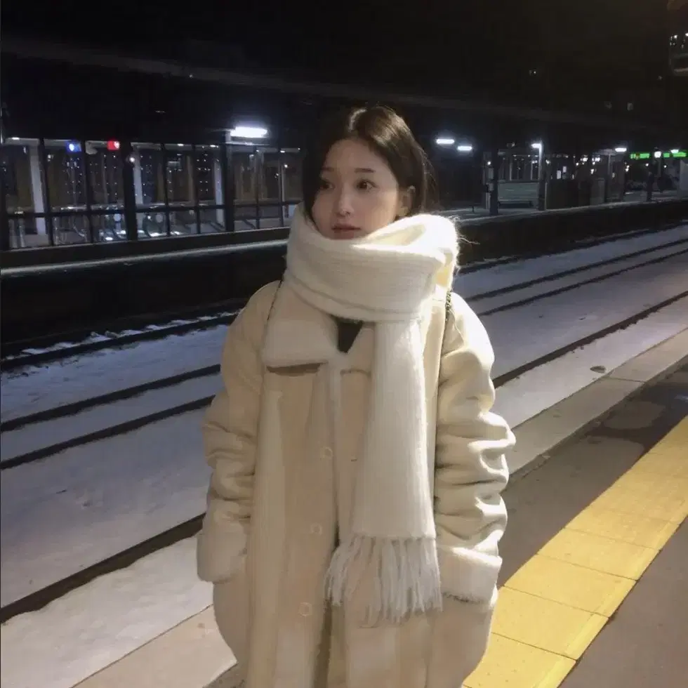 윤슬샵 머플러 melange alpaca muffler