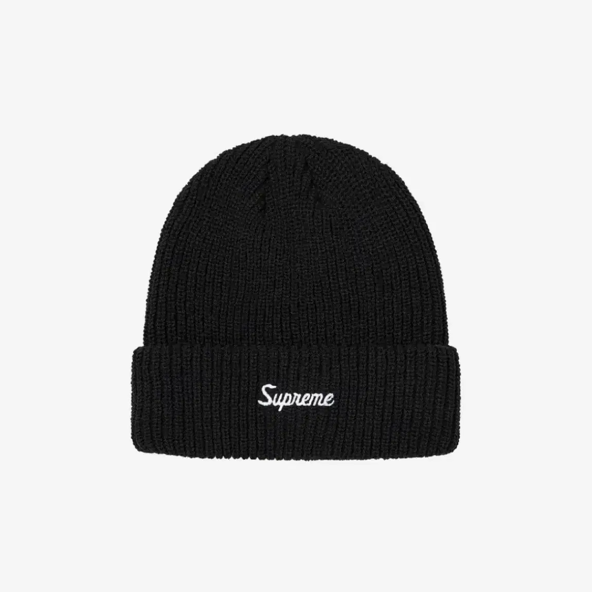 슈프림 루즈 게이지 비니 블랙 Loose Gauge Beanie