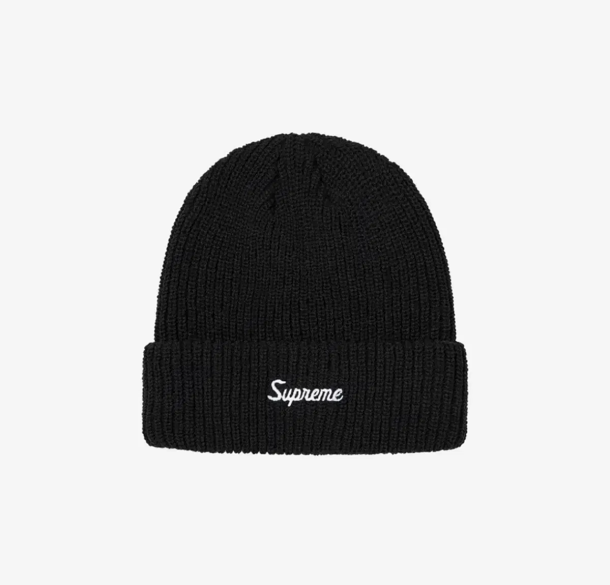 슈프림 루즈 게이지 비니 블랙 Loose Gauge Beanie