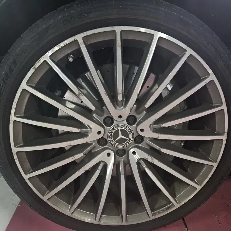 벤츠 W223 S클래스 S500 AMG 21인치 순정휠 한대분 급처