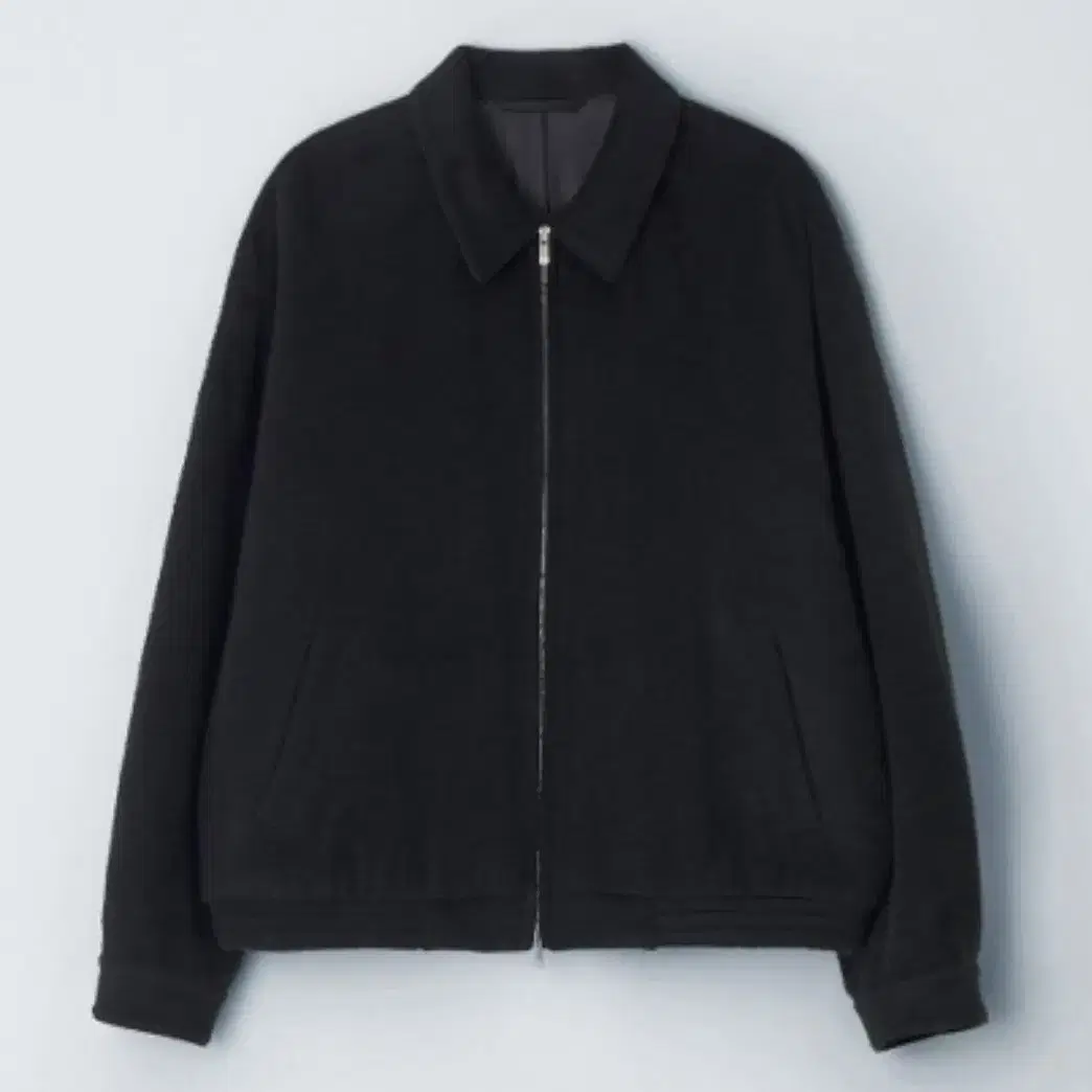 스틸네스 Brushed Wool Blouson Black 2