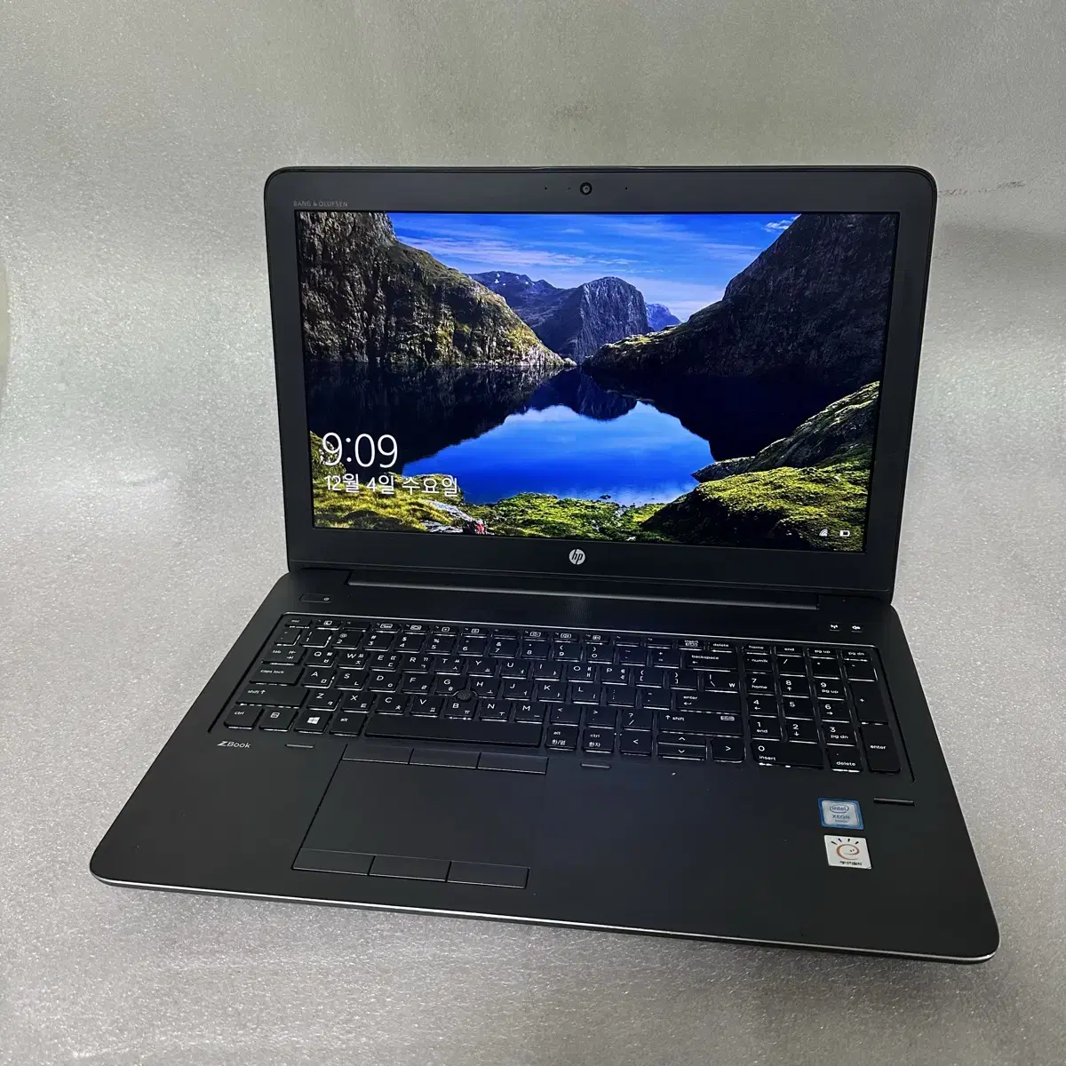 HP Zbook 워크스테이션 노트북 15 G4 E3 1535 V6