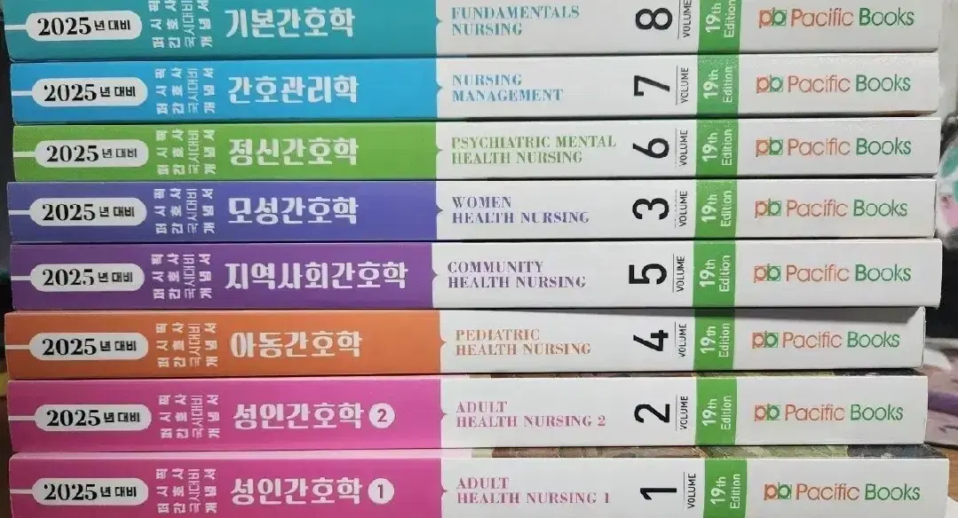 25년도 간호사 국가고시 퍼시픽 개념서(법규 없음)